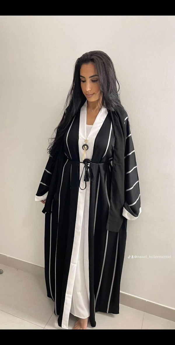 Abaya Dubaï - Noir