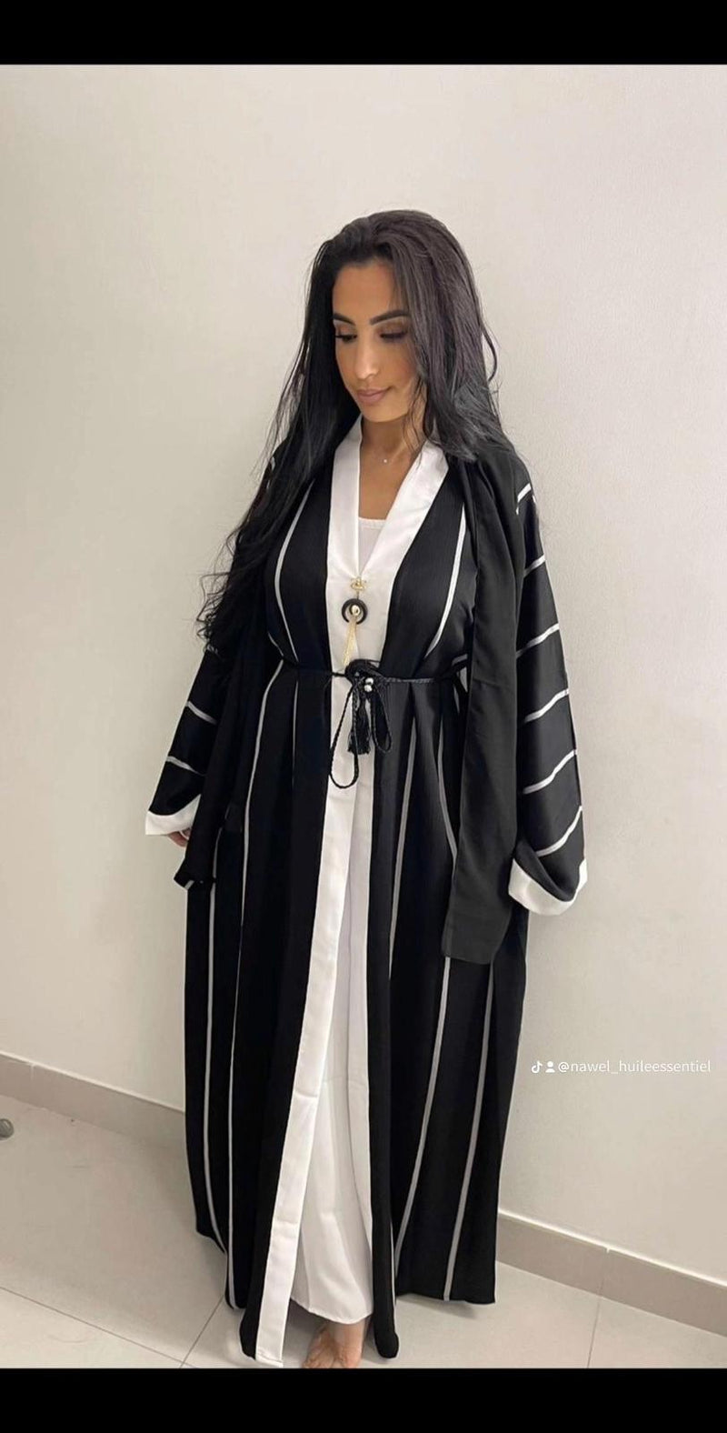 Abaya Dubaï - Noir