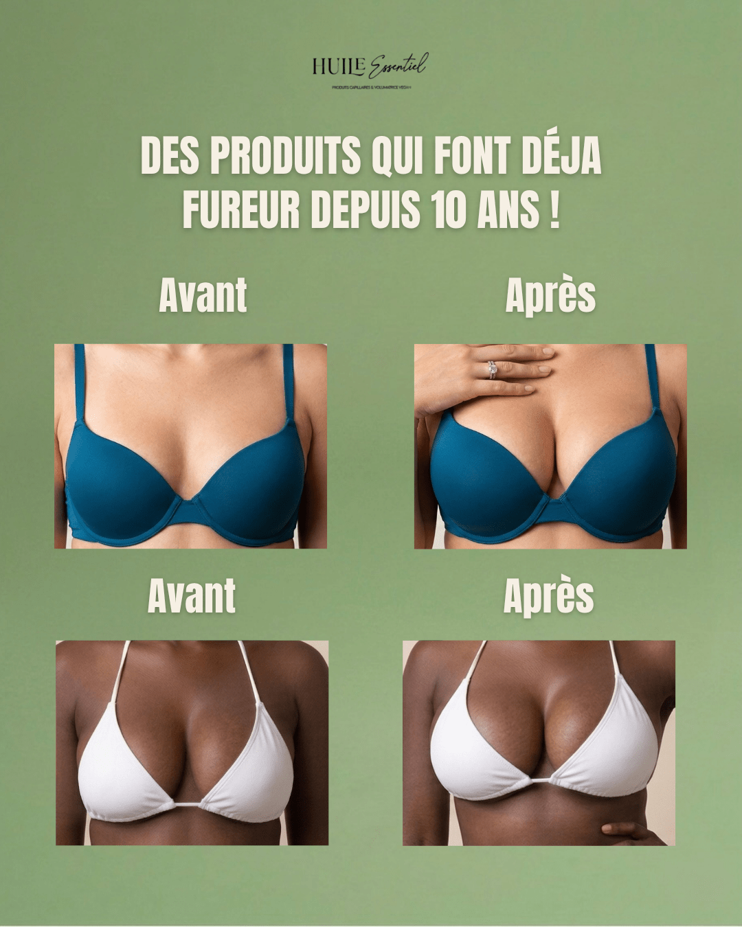 Crème sculptante Seins VEGAN 🍃
