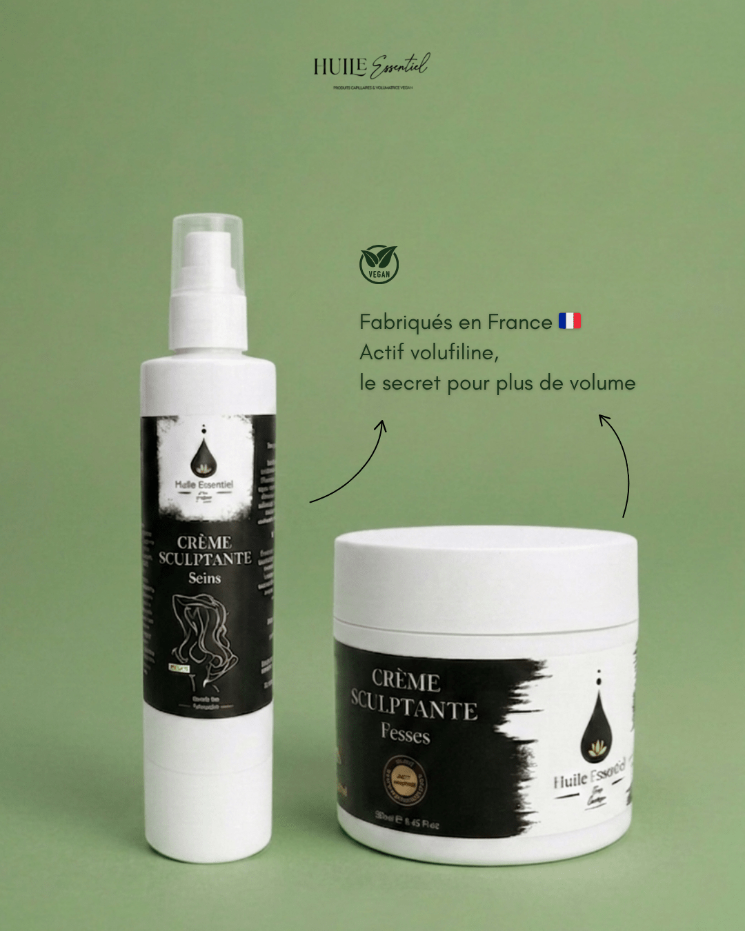 Duo Sculptant Fesses & Seins VEGAN 🍃