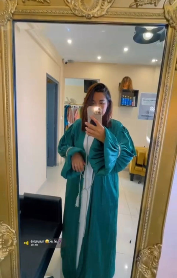 Abaya vert