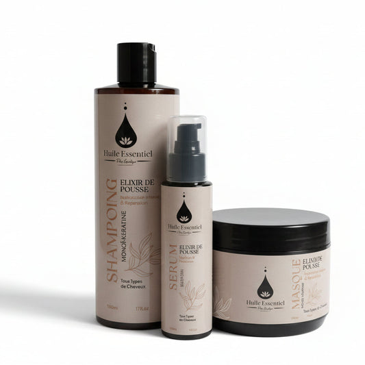 Nouveau ! Trio Vitalité Luxe - Kératine, Monoï & Babassu”