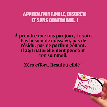 Suppositoire Volume Fesses