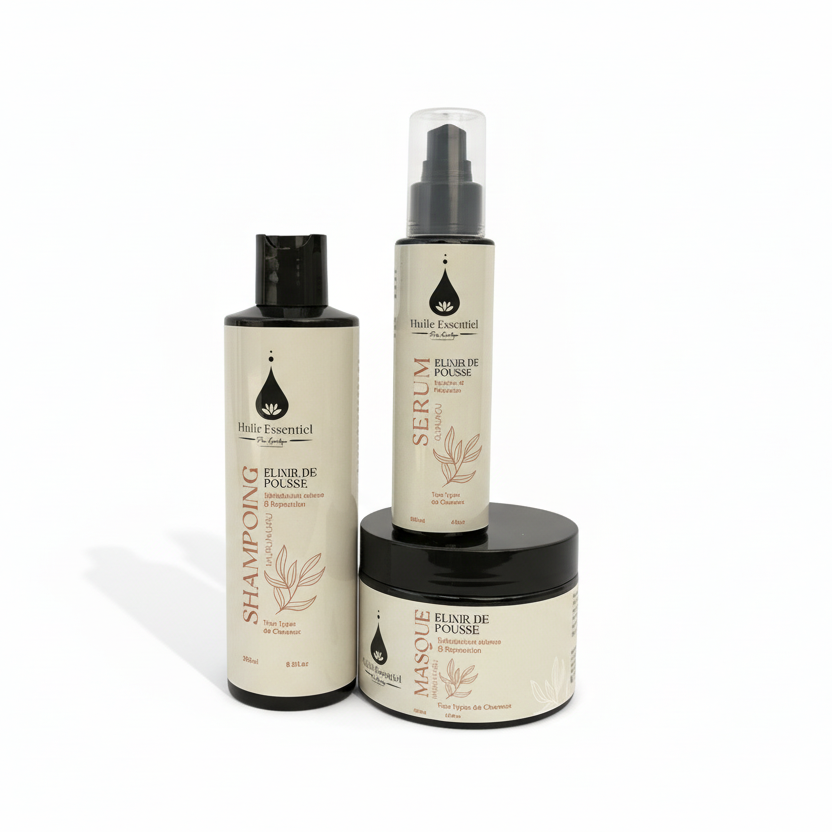 Trio Élixir  pousse Murumuru & Cupuaçu,